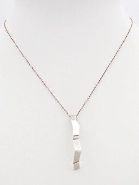 Tiffany & Co. Frank Gehry Long Fold Necklace 925